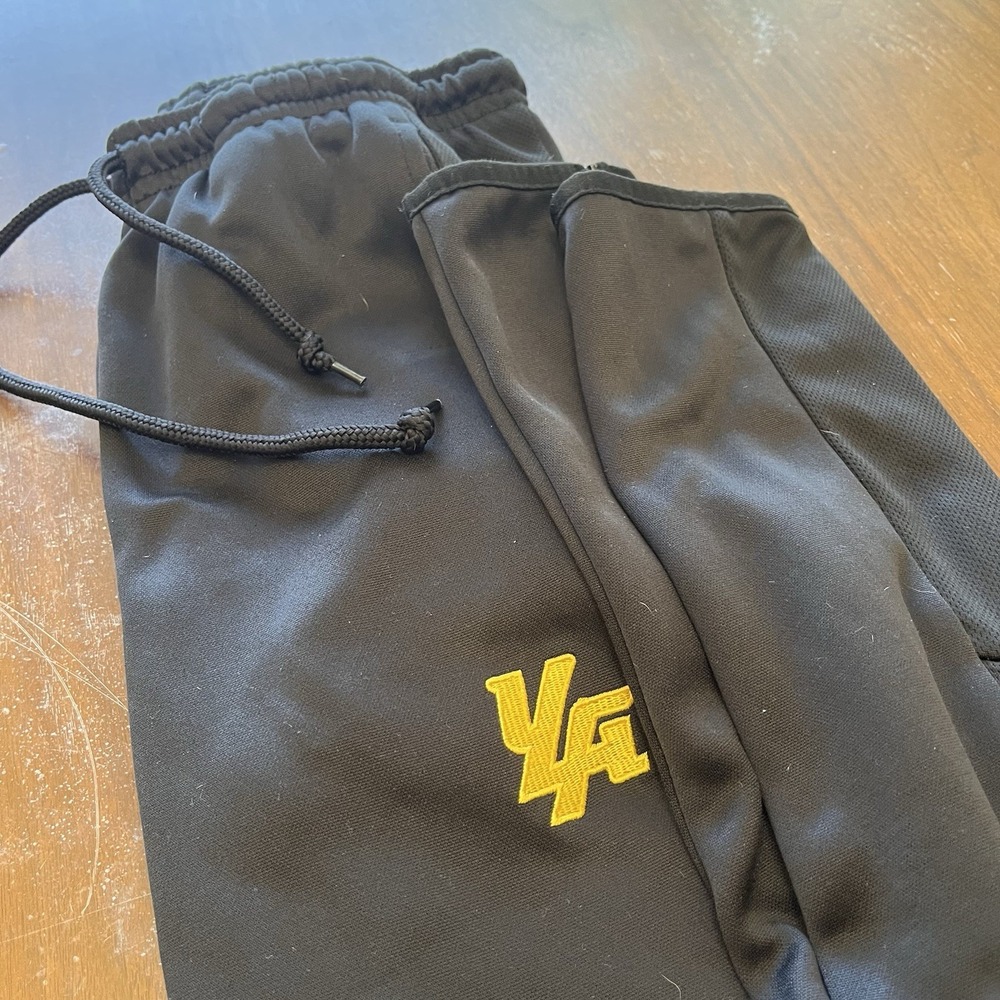 YoungLA Mens S Pump Cover Joggers Sweatpants Black Athletic Drawstring